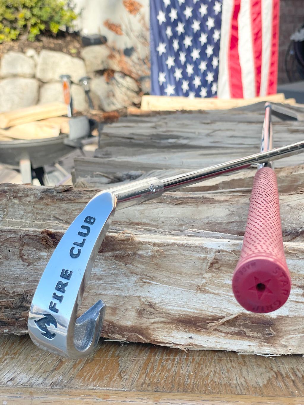 The Ranger FireClub - 43” Long Fire Poker Made in USA