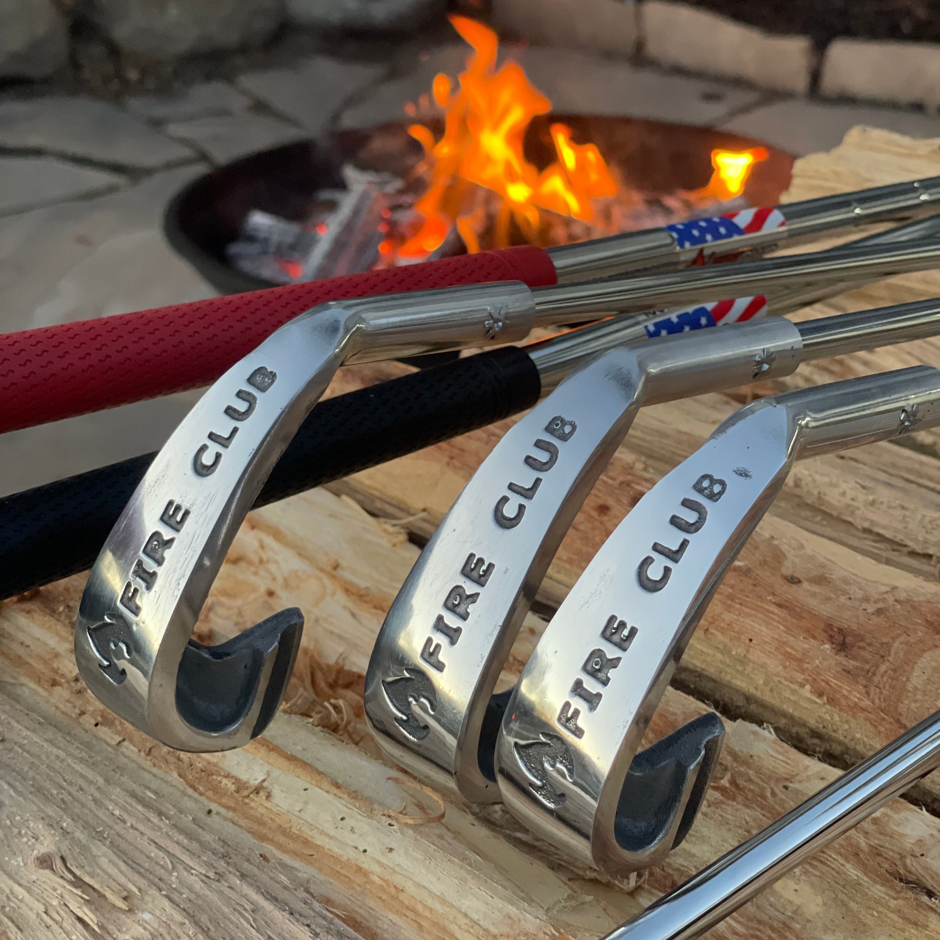 The Foursome FireClub 4 Pack - 43” Long Fire Pokers Made in USA