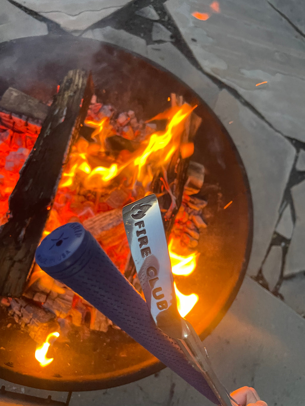 The Classic FireClub - 43” Long Fire Poker Made in USA